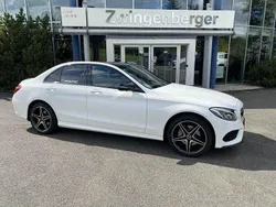 Polarweiss unilack Gebraucht 2019 Mercedes C200 Sport Limousine | 27.495 € (Fairer Preis)