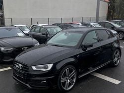 Schwarz Gebraucht 2016 Audi A3 Sportback S-Line Kleinwagen | 14.999 € (Fairer Preis)