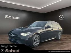 Obsidianschwarz Gebraucht 2024 Mercedes C300e AMG Kombi | 48.550 € (Etwas zu teuer)
