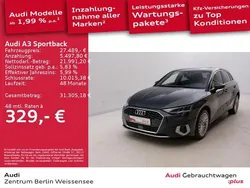 Grau Gebraucht 2023 Audi A3 Sportback Advanced Limousine | 27.489 € (Fairer Preis)