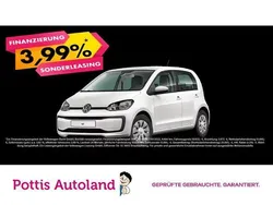 Weiß Gebraucht 2019 VW up! move up! Kleinwagen | 7.443 € (Fairer Preis)