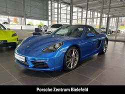 Saphirblaumetallic Gebraucht 2018 Porsche 718 Boxster Cabrio | 72.900 € (Etwas zu teuer)