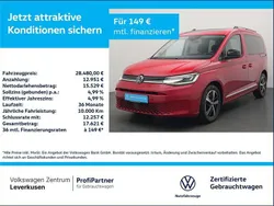 Kirschrot Gebraucht 2021 VW Caddy Style Van / Kleinbus | 28.480 € (Fairer Preis)