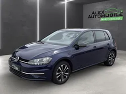 Atlantic blue Gebraucht 2019 VW Golf VII IQ Drive Limousine | 15.980 € (Fairer Preis)