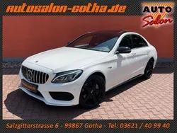 Weiß Gebraucht 2017 Mercedes C400 AMG line Limousine | 29.890 € (Guter Preis)