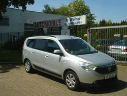 Silber Gebraucht 2012 Dacia Lodgy Lauréate Van / Kleinbus | 3.700 €