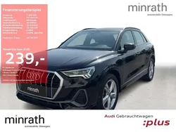 Mythosschwarz metallic Gebraucht 2024 Audi Q3 S-Line SUV | 36.610 € (Superpreis)