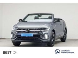Indiumgrau matt/schwarz/ Gebraucht 2023 VW T-Roc Cabriolet R-line Edition Cabrio | 31.999 € (Etwas zu teuer)