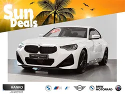Mineralweiß metallic Gebraucht 2024 BMW 220 Comfort Edition Coupé | 42.500 € (Etwas zu teuer)