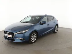 Blau Gebraucht 2018 Mazda 3 Exclusive-Line Limousine | 16.950 € (Teuer)