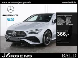 Silber hightech silver metallic Gebraucht 2024 Mercedes CLA200 AMG Coupé | 38.770 € (Fairer Preis)