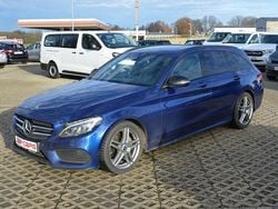 Blau Gebraucht 2017 Mercedes C220 AMG line Limousine | 12.990 € (Superpreis)