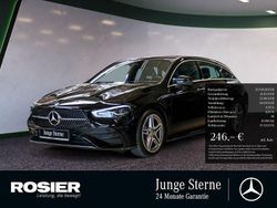 Schwarz / kosmosschwarz Gebraucht 2024 Mercedes CLA220 Shooting Brake Advanced Plus Kombi | 35.939 € (Fairer Preis)