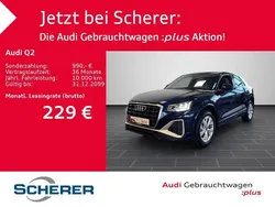 Navarrablau metallic (metallic) Gebraucht 2024 Audi Q2 Ambiente SUV | 29.990 € (Etwas zu teuer)