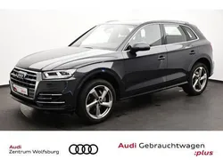 Manhattangrau metallic (metallic) Gebraucht 2019 Audi Q5 Sport SUV | 35.280 € (Etwas zu teuer)