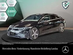 Schwarz Gebraucht 2022 Mercedes EQS350 Advanced Plus Limousine | 57.490 € (Fairer Preis)