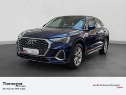 Blau Gebraucht 2024 Audi Q3 Sportback S-Line SUV | 37.950 € (Superpreis)