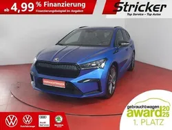 Raceblau metallic (metallic) Gebraucht 2022 Skoda Enyaq iV SportLine SUV | 34.949 € (Fairer Preis)