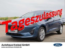 Chromablau metallic Gebraucht 2023 Ford Fiesta Titanium Kleinwagen | 23.480 € (Teuer)