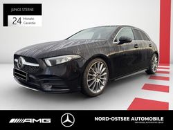 Unilack nachtschwarz Gebraucht 2021 Mercedes A200 AMG Limousine | 25.490 € (Fairer Preis)