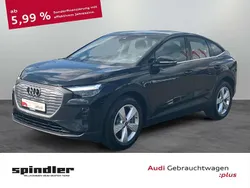 Mythosschwarz metallic Gebraucht 2024 Audi Q4 e-tron SUV | 41.480 €