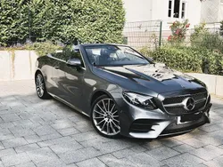 Grau Gebraucht 2018 Mercedes E400 AMG line Cabrio | 46.700 € (Etwas zu teuer)