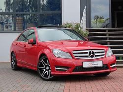 Rot Gebraucht 2013 Mercedes C220 AMG Limousine | 9.900 € (Fairer Preis)