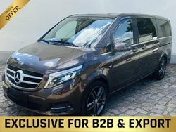 Braun Gebraucht 2017 Mercedes V250 Avantgarde Van / Kleinbus | 23.788 € (Etwas zu teuer)