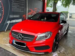 Rot Gebraucht 2014 Mercedes A200 AMG line Kleinwagen | 9.900 €