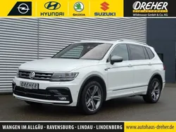 Weiss Gebraucht 2019 VW Tiguan Allspace R-line SUV | 36.749 € (Teuer)