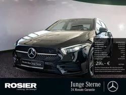 Schwarz / nachtschwarz Gebraucht 2021 Mercedes A250 AMG Limousine | 28.990 € (Fairer Preis)