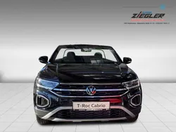 Deep black perleffekt schwarz Gebraucht 2023 VW T-Roc Cabriolet Style Cabrio | 35.890 € (Teuer)