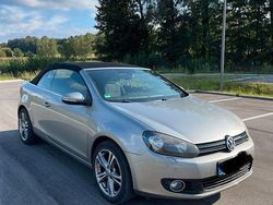 Silber Gebraucht 2011 VW Golf Cabriolet Cabrio | 7.600 €