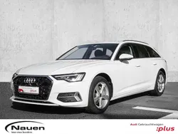 Gletscherweiß metallic Gebraucht 2024 Audi A6 Advanced Plus Kombi | 39.980 € (Superpreis)