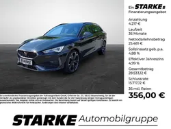 Mitternachtsschwarz Gebraucht 2023 Cupra Leon VZ Kombi | 29.698 € (Etwas zu teuer)