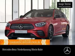 Rot Gebraucht 2021 Mercedes E300 AMG Limousine | 34.990 € (Guter Preis)