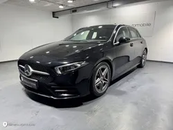 Nachtschwarz unilack Gebraucht 2018 Mercedes A200 AMG line Limousine | 18.990 € (Guter Preis)