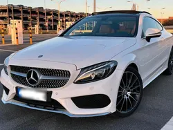 Weiß Gebraucht 2016 Mercedes C180 AMG line Coupé | 18.500 € (Fairer Preis)