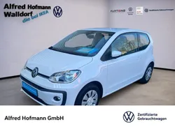 Weiß Gebraucht 2021 VW up! move up! Kleinwagen | 10.982 € (Fairer Preis)