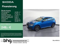 Blau Gebraucht 2021 Skoda Kamiq Style SUV | 18.990 € (Guter Preis)