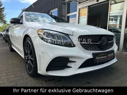 Weiß Gebraucht 2021 Mercedes C220 AMG line Limousine | 33.690 € (Teuer)