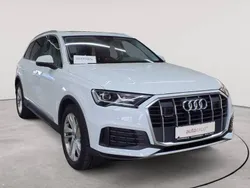 Gletscherweiss metallic Gebraucht 2021 Audi Q7 SUV | 47.990 € (Superpreis)