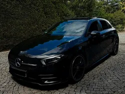 Schwarz Gebraucht 2019 Mercedes A250 AMG line Kleinwagen | 26.750 € (Fairer Preis)