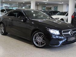 Schwarz Gebraucht 2018 Mercedes E220 AMG line Coupé | 32.480 € (Fairer Preis)