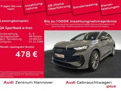 Grau Gebraucht 2022 Audi Q4 Sportback e-tron Sport SUV | 28.450 € (Etwas zu teuer)