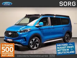 Blau, digitalaqua blue met. Neu 2025 Ford Tourneo Custom Active Limousine | 79.390 €