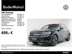 Grenadillschwarz metallic Gebraucht 2024 VW Touareg Elegance SUV | 64.920 € (Guter Preis)