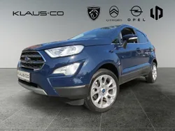 Blau Gebraucht 2020 Ford Ecosport Titanium SUV | 15.490 € (Fairer Preis)
