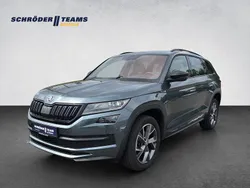 Quarzgrau Gebraucht 2021 Skoda Kodiaq SportLine SUV | 32.990 € (Guter Preis)
