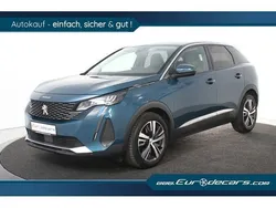 Blau Gebraucht 2021 Peugeot 3008 Allure SUV | 19.400 € (Fairer Preis)